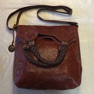 “The Sak” Leather Crossbody Bag